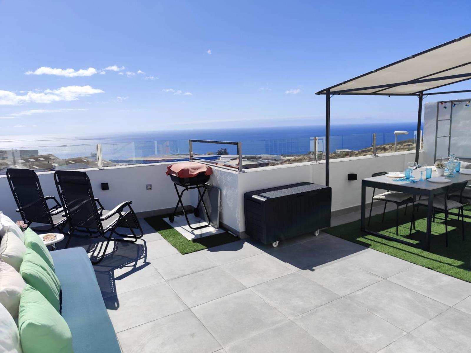 Atico Micaela. Terraza Y Vistas Apartment ซานตาครูซ เด เตเนริเฟ ภายนอก รูปภาพ